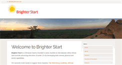 Desktop Screenshot of brighterstart.org
