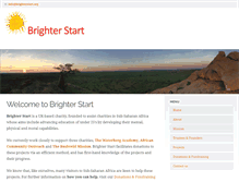 Tablet Screenshot of brighterstart.org